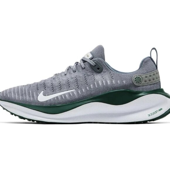 Nike ReactX Infinity Run 4 - Sz 9.5 Women Running Shoe Grey Green FJ1222-015 NEW - Picture 2 of 7